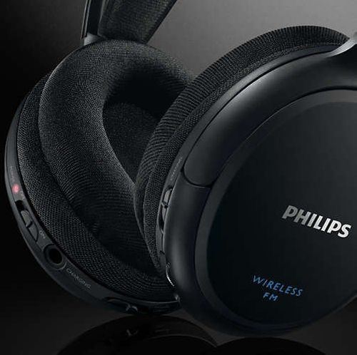 Słuchawki Philips SHC5200 czarny na Arena.pl