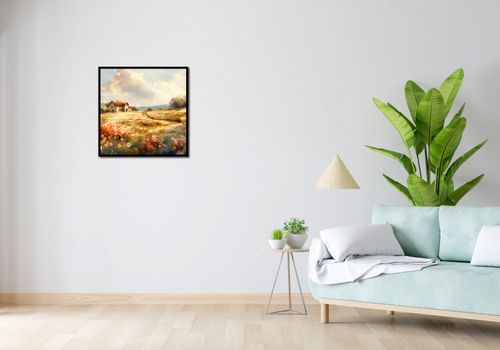 Plakat 60x60cm Sielski Domek na Arena.pl