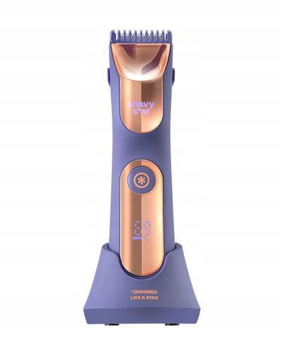 Damska Maszynka do Golenia Miejsc Intymnych Golarka do Ciała Nóg Shavy Star na Arena.pl