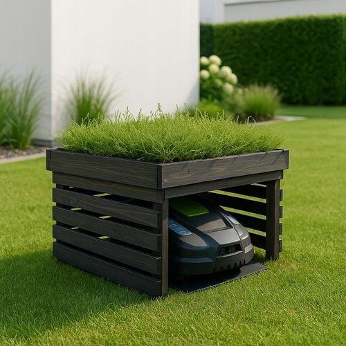 GARAŻ DLA ROBOTA KOSZĄCEGO Z OGRÓDKIEM DLA KOSIARKI AUTOMATYCZNEJ na Arena.pl