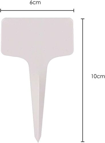 Etykiety do roślin tabliczki 100szt białe na Arena.pl