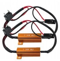 2x REZYSTOR ŻARÓWEK LED H7 KASUJĄCY BŁĄD T50W 8RJ 8ohm FILTR CANBUS ADAPTER