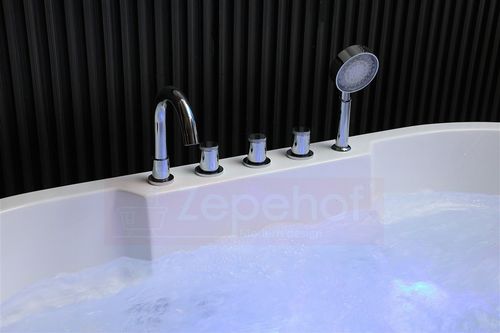Wirujące dysze Wanna z hydromasażem BZX-675 prostokątna 170cmx850cmx60cm z na Arena.pl