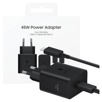ład. siec. samsung ep-t4511xbegeu pd 45w+ kabel usb-c/usb-c 3a 1.8m