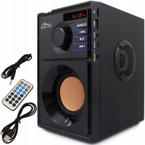 Głośnik BOOMBOX MediaTech Bluetooth5.1 FM 600W USB SD na Arena.pl