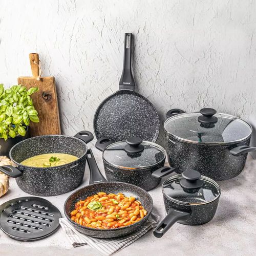 zestaw 12 elem. garnków marmurkowych klausberg kb-7658 na Arena.pl