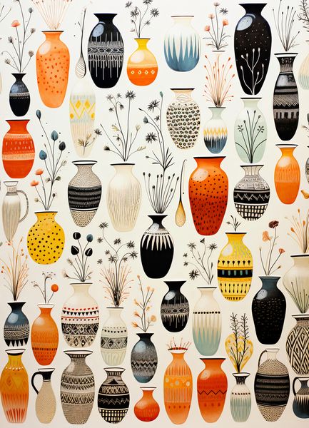 Plakat 20,5x28,4cm Symfonia Wazonów zdjęcie 1