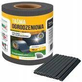 TAŚMA OGRODZENIOWA ANTRACYT 19x35m OSŁONA NA OGRODZENIE PANELOWE PŁOT +UV