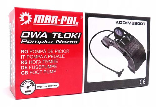 pompka nożna 2-tłoki mar-pol na Arena.pl