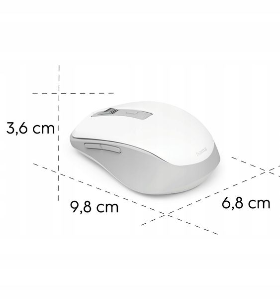 Mysz HAMA WM450 Biały zdjęcie 8