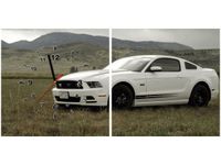 40 80CM ZEGAR 2 ELEM MUSTANG GT V8 BRETT LEVIN ŚCIENNY
