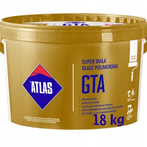 Atlas biała gładź GTA super polimerowa 18 KG na Arena.pl