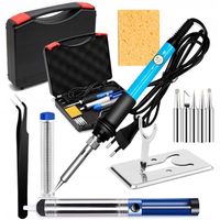 ZESTAW LUTOWNICA PRECYZYJNA 60W ODSYSACZ + WALIZAKA + CYNA