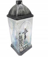 ZNICZ KOSTKA TĘCZOWA Z KRZYŻEM KAPLICZKA 33 CM BRYŁA KRZYŻ LAMPION