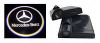 2x LED LOGO PROJEKTOR HD BEZPRZEWODOWE NA BATERIE MERCEDES WSZYSTKIE MODELE