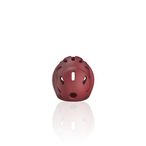model 28 - ultra soft silicone chastity cage - red na Arena.pl