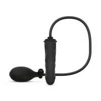 anal collection model inflatable system 14,5 cm czarny - anatomiczny