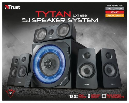 Trust GXT 658 Tytan 5.1 Surround speaker system na Arena.pl