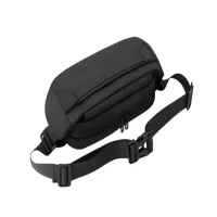 Nerka męska czarna saszetka biodrowa na pas torba sportowa regulowana