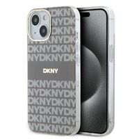 Etui DKNY do iPhone 15, iPhone 14, iPhone 13, Beżowy, MagSafe