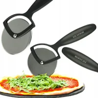 NÓŻ OKRĄGŁY DO KROJENIA PORCJOWANIA PIZZY NIERDZEWNY RADEŁKO NOŻYK KÓŁKO