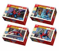 ND17_PU-4046 Puzzle 54el Mini Spiderman 19372/19373/19374/19375 Trefl