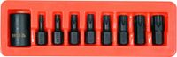 zestaw udarowych kluczy trzpieniowych torx 1/2'' - yt-10664