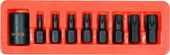 zestaw udarowych kluczy trzpieniowych torx 1/2'' - yt-10664