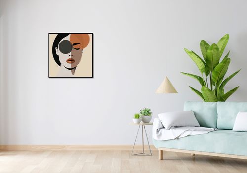 Plakat 60x60cm Dwie Strony Piękna na Arena.pl