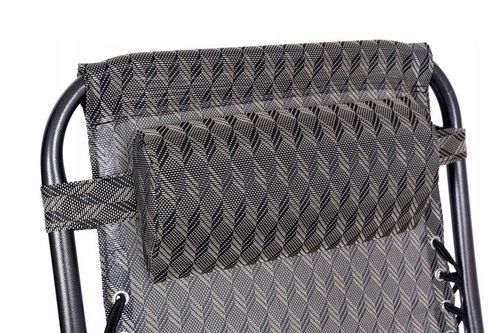 LEŻAK OGRODOWY ORION Zero Gravity brąz jodełka plażowy tarasowy składany na Arena.pl