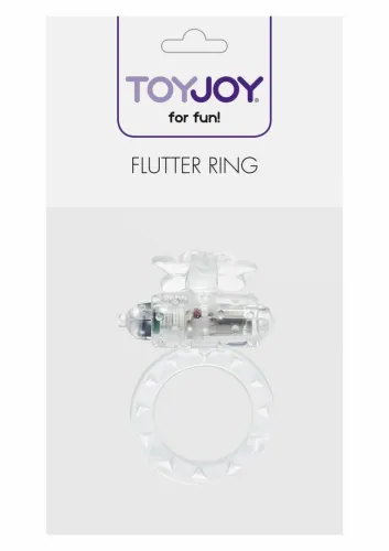 flutter ring vibrating silikonowy pierścień wibrujący czarny na Arena.pl