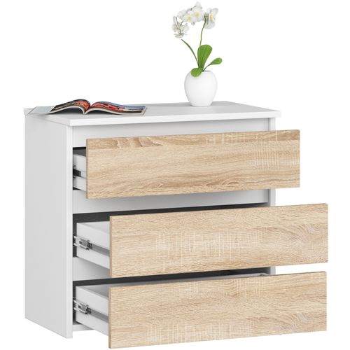 SZAFKA NOCNA CL3 60 cm BIAŁA / SONOMA na Arena.pl