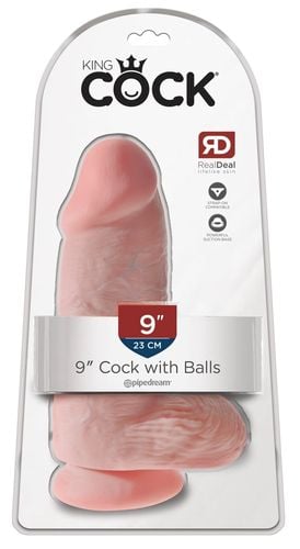 dildo king cock chubby light 22,9 cm pvc na Arena.pl