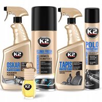 K2 Zestaw Odświeżaczy do Czyszczenia Tapicerki Aut