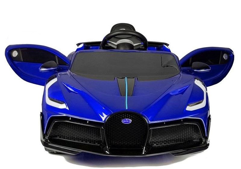 Auto na Akumulator Bugatti Divo Niebieski Lakier zdjęcie 3