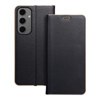 Kabura LUNA Book Gold do SAMSUNG S24 FE czarny
