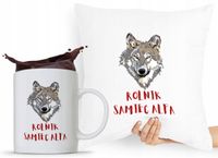 Zestaw Poduszka + Kubek Dla Rolnika Prezent Z Nadrukiem Ze Zdjęciem