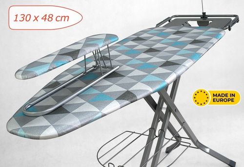 DESKA DO PRASOWANIA DUŻA 130x48 SKŁADANA DO GENERATORA PARY STACJI na Arena.pl