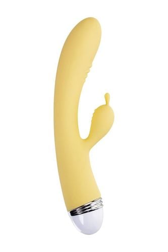 vibrator with clitoral stimulator flovetta by toyfa aster, silicone, na Arena.pl