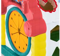 Domek sorter grający interaktywny edukacyjny kostka pianinko multidomek