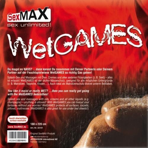 Czerwone Prześcieradło Lateksowe Wetgames zdjęcie 2