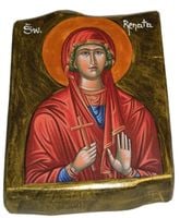 Ikona Święta Renata patronka osób poświęcających się służbie religijnej