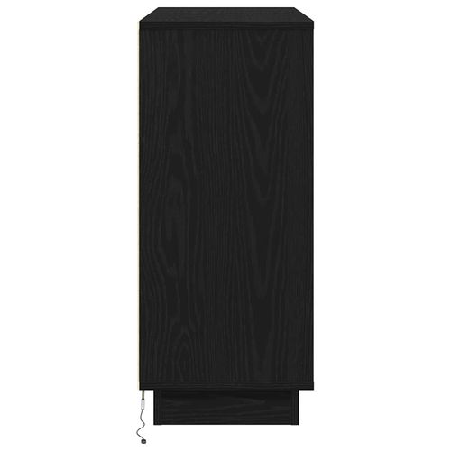 Szafka Czarny Dąb 90 x 32 x 75 cm Materiał drewnopochodny na Arena.pl