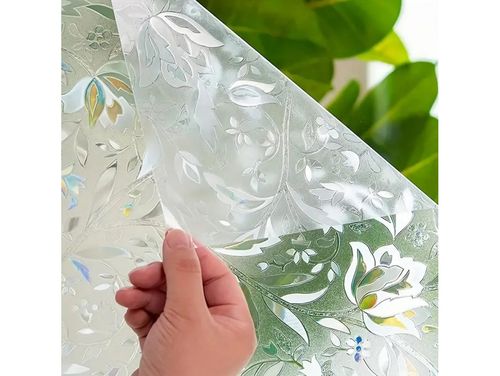 Folia okienna okleina samoprzylepna na okno okna szyby 45x200cm kwiat na Arena.pl