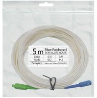 Patchcord światłowód kabel SC/APC-SC/UPC 5m simple