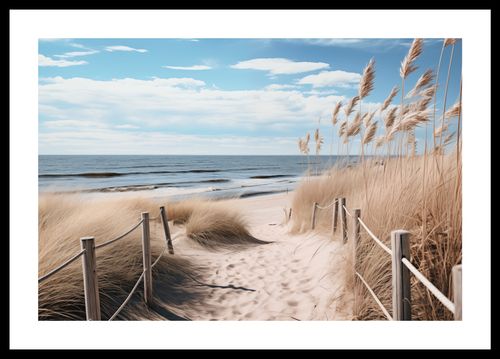 Plakat 45x30cm Nadmorski Most na Arena.pl