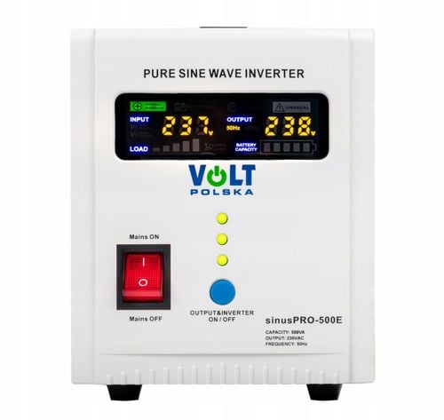 UPS VOLT SINUS UPS 500 + 40Ah (300/500W) na Arena.pl