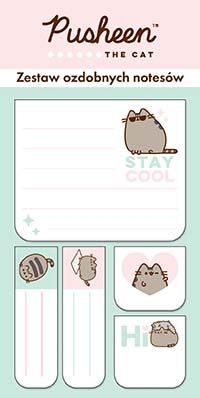 ZESTAW NOTESÓW SAMOPRZYLEPNYCH 30K 5 SZT PUSHEEN MAJEWSKI na Arena.pl