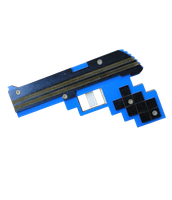 drewniany pistolet minecraft na gumki 20 x 11cm p1144w2