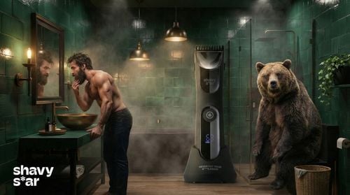 Golarka do miejsc intymnych dla mężczyzn Maszynka do strzyżenia Shavy na Arena.pl